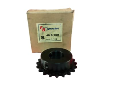 MARTIN SPROCKET & GEAR INC 40B20H-1-1/4