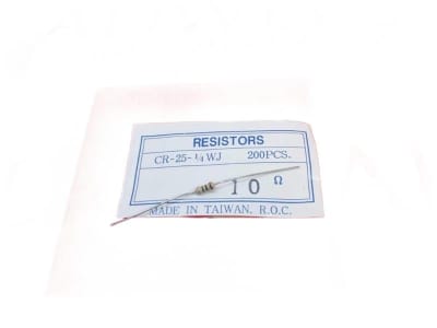 DUBILIER CR-25-1/4WJ-10OHM