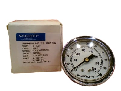 ASHCROFT 25W1001TH-02B-XUC-100-AGN