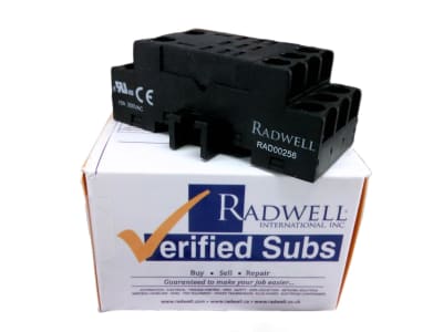RADWELL VERIFIED SUBSTITUTE RH3B-ULCDC6V-SUB-SOCKET