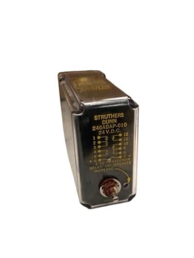 STRUTHERS DUNN RELAYS 246ABAP-010-24VDC