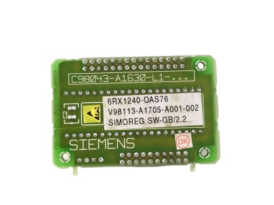 SIEMENS 6RX1-240-0AS76