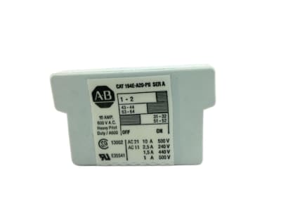 ALLEN BRADLEY 194E-A20-P11