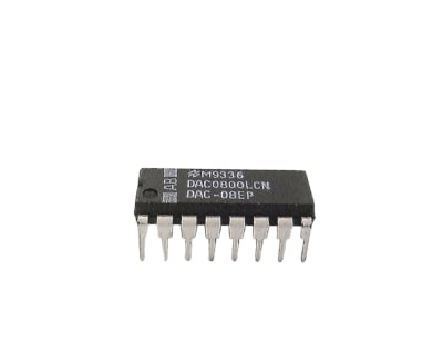 TEXAS INSTRUMENTS SEMI DAC0800LCN