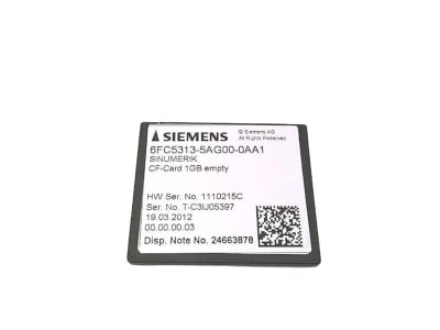 SIEMENS 6FC5313-5AG00-0AA1