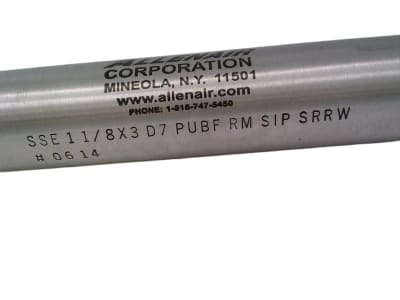 ALLENAIR SSE-1-1/8X3-D7-PUBF-RM-SIP-SRRW
