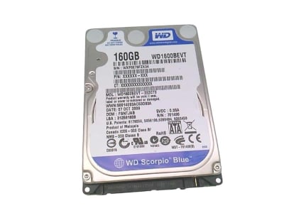 WESTERN DIGITAL WD1600BEVT-22ZCT0