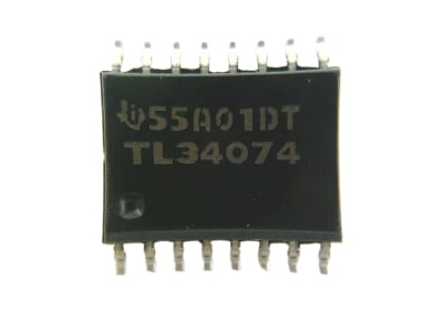 TEXAS INSTRUMENTS SEMI TL34074DW