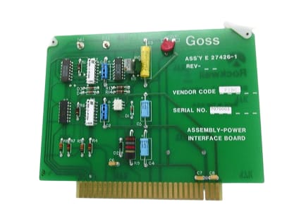 GOSS INTERNATIONAL E27426-1