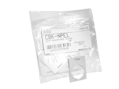 ASEA BROWN BOVERI CBK-NPE1