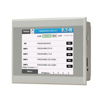 EATON CORPORATION PXBCM-DISP-6-TM-XV