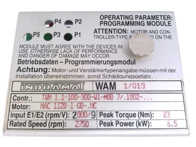 BOSCH WAM1/013