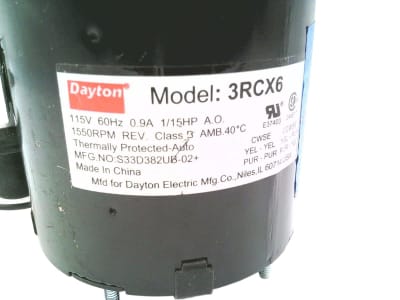 GRAINGER 3RCX6