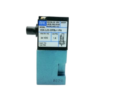 MAC VALVES INC 45A-L00-DFBJ-1FN