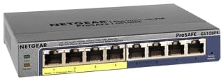 NETGEAR GS108PE-300NAS
