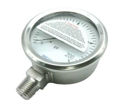 WIKA 232.53-2.5-200PSI-1/4NPT
