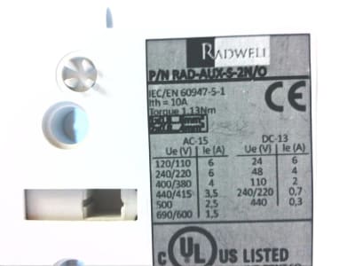RADWELL RAD-AUX-S-2N/O