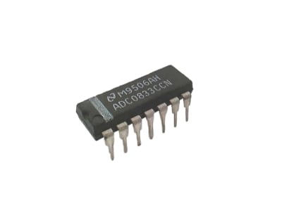 TEXAS INSTRUMENTS SEMI ADC0833CCN
