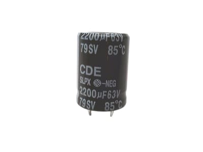 CORNELL DUBILIER SLPX222M063A3P3