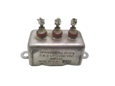 VISHAY 2X.1UF-1000VDC
