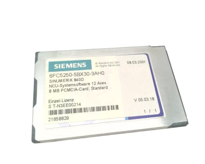 SIEMENS 6FC5250-5BX30-3AH0