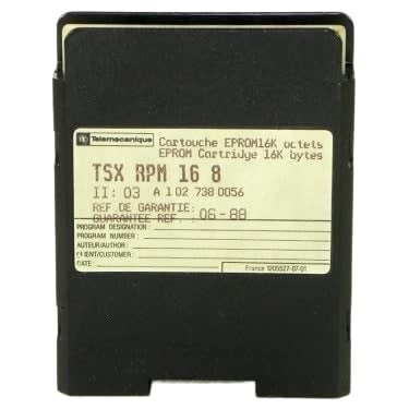 SCHNEIDER ELECTRIC TSX RPM 168