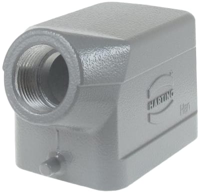 HARTING HAN B HOOD SIDE ENTRY LC 2 PEGS PG 13.5