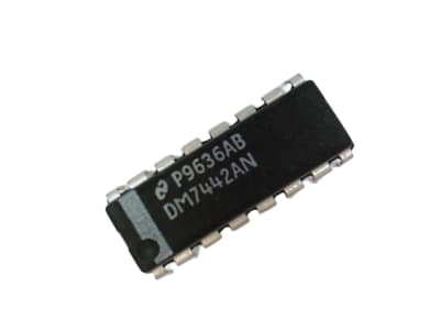 NATIONAL SEMICONDUCTOR DM7442AN