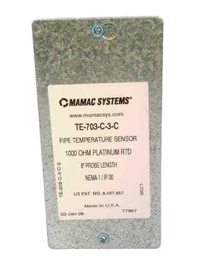 MAMAC SYSTEMS TE-703-C-3-C-2