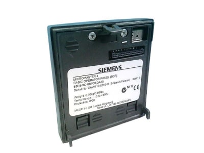 SIEMENS 6SE6400-0BP00-0AA0ASA