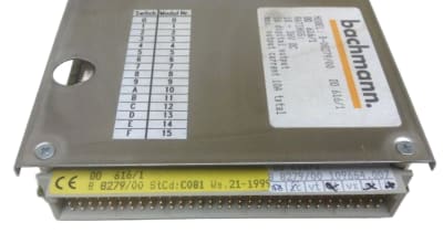 BACHMANN ELECTRONIC B-04819/00