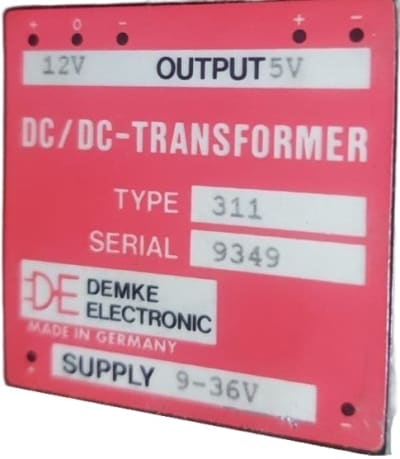 DEMKE ELECTRONIC 311-12012-05