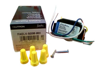 LUTRON FAELV-500M-WH