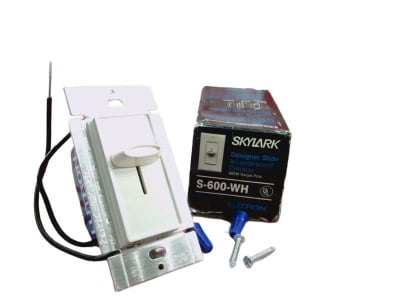 LUTRON S-600-WH