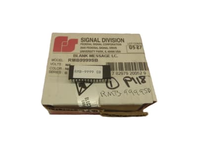 FEDERAL SIGNAL RMB-9999-SB