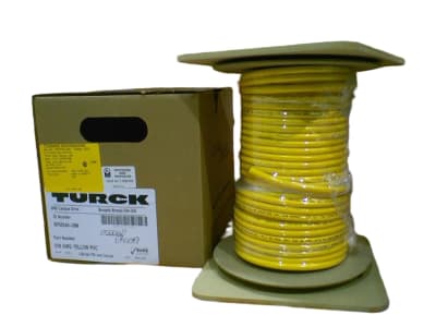TURCK 5/18 AWG YELLOW PVC-RF50549-30M