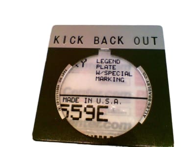 ALLEN BRADLEY 800T-X559E/KICK-BACK-OUT