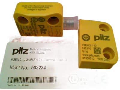 PILZ PSEN2.1P-34/PSEN2.1-10/6MM/LED/ATEX