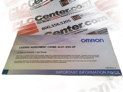 OMRON CXONE-AL01-EV4-UP