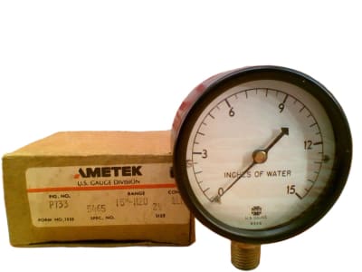 AMETEK P733-2.5-1/4LM-15IN-H2O