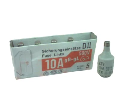 SICHERUNGSEINSATZE DII-10AGG-GL500V