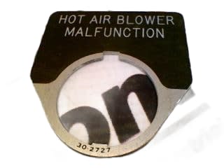 EATON CORPORATION 10250T-J36-HOT-AIR-BLOWER-MALFUNCTION
