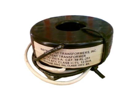 INSTRUMENT TRANSFORMERS INC 58RL-251