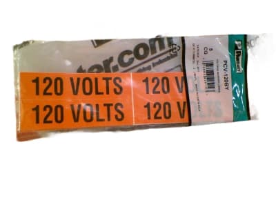 PANDUIT PCV-120BY-EACH