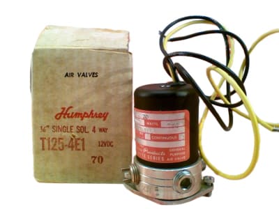 HUMPHREY T125-4E1-21-35-70-CD-12VDC
