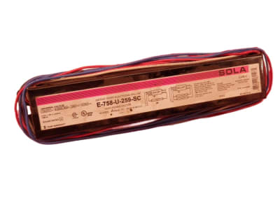 SOLA BALLASTS E-758-U-259-SC