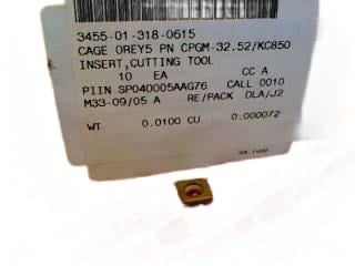 KENNAMETAL CPGM-32.52/KC850