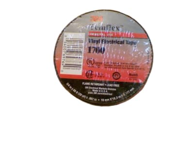 3M 1700C-BLACK-3/4