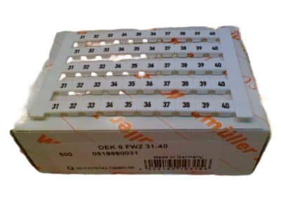 WEIDMULLER DEK 6 FWZ 31-40