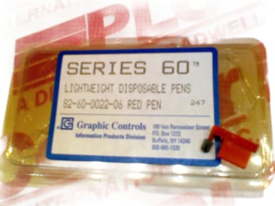 GRAPHIC CONTROLS 10557727-EA